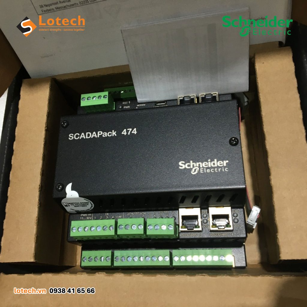 Sản phẩm RTU Scadapack 474 Schneider