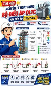 Bộ điều áp OLTC máy biến áp