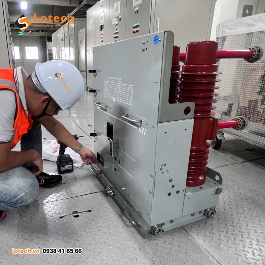 Sửa chữa máy cắt VCB tủ máy cắt trung thế