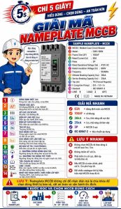 Cách đọc nhãn mác MCCB - hiểu rõ - chọn đúng - sử dụng an toàn